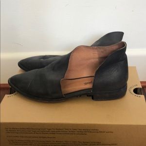 Free People Royale Slide - Black